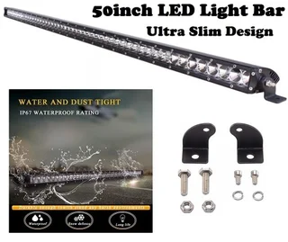 Very Long LED Light Bars: 50inch Ultra Slim Design Single Row 144W 1275mm 9~60V. Brand New Products.