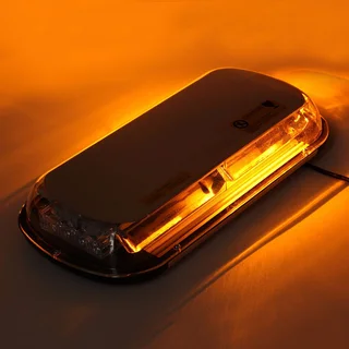 Amber / Orange / Yellow COB LED Car Roof Top Strobe Flash Light. Magnetic Mount. Brand New Products.