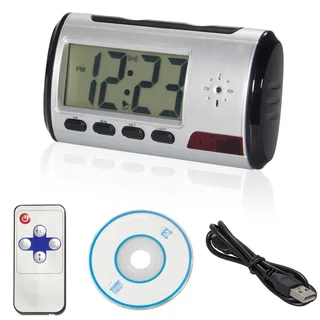 Spy Camera Clock, Remote Controlled Multi-Function DVR. Motion Sensor and More. Brand New Products.