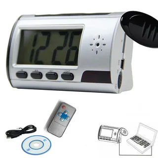 Spy Camera Clock, Remote Controlled Multi-Function DVR. Motion Sensor and More. Brand New Products.