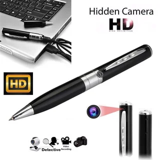 Spy Pen Digital Colour Video Audio Recorder with Micro SD Card Slot. Silver Trim. Brand New Products