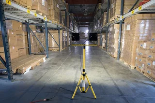 Tripod Stand: Yellow Weatherproof Compact and Durable. Ideal For Many Applications. Brand NEW.