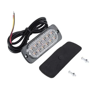 Cool White LED Flash Cluster Strobe Grille Bumper Lights Double Row 12V/24V. Brand New Products.