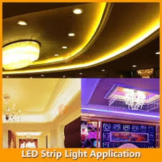 LED Strip Light / Rope Light 100metres Roll 220Volts in Gold Yellow Light Colour. Brand New Products