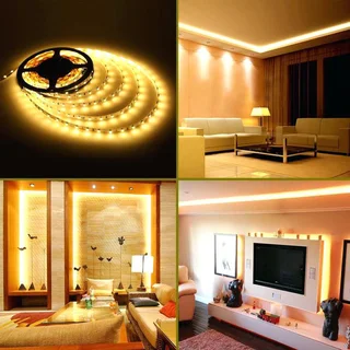 LED Strip Light / Rope Light 100metres Roll 220Volts in Gold Yellow Light Colour. Brand New Products