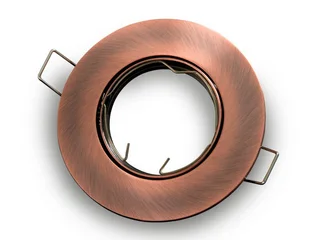 Downlight Fittings, Housings. Single Ring (Fixed) in Assorted Colours. Brand New Products.