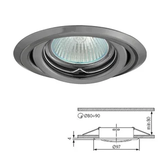 Downlight Fittings Housings. Double Ring with Tilt Swivel Function in Assorted Colours. Brand NEW.
