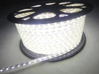 LED Strip Light / Rope Light 100metres Roll 220Volts in Cool White Light Colour. Brand New Products.