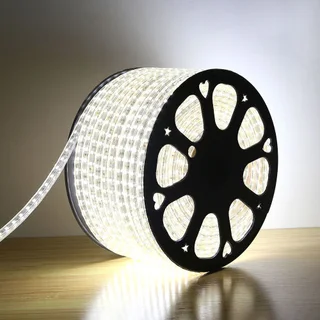 LED Strip Light / Rope Light 100metres Roll 220Volts in Cool White Light Colour. Brand New Products.