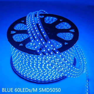 LED Strip Light / Rope Light 100metres Roll 220Volts in Bright Blue Light Colour. Brand New Products