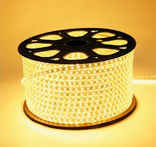 LED Strip Light / Rope Light 100metres Roll 220Volts in Warm White Light Colour. Brand New Products.