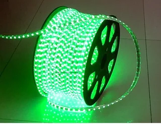 LED Strip Light / Rope Light 100metres Roll 220Volts in GREEN Light Colour. Brand New Products.