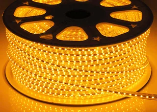 LED Strip Light / Rope Light 100metres Roll 220Volts in Vivid Orange Light Colour Brand New Products