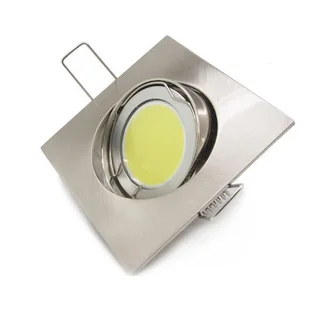Downlight Fittings: Square Nouveau Classic Design with Swivel Tilt Function in Assorted Colours. NEW