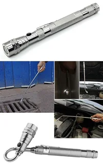 Flexi Torch 3-LED Telescopic Flexible Bendable Magnetic Pick-Up Tool Flashlight. Brand New Products.