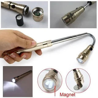 Flexi Torch 3-LED Telescopic Flexible Bendable Magnetic Pick-Up Tool Flashlight. Brand New Products.