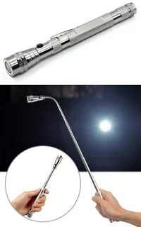 Flexi Torch 3-LED Telescopic Flexible Bendable Magnetic Pick-Up Tool Flashlight. Brand New Products.