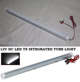 Frosted Diffuser 12V LED T8 Tube Lights Complete with Aluminium Bracket, Wiring and Clips. Brand NEW