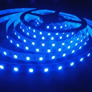 Blue LED Strip Lights 12Volts Waterproof and Dustproof SMD5050 in 5-metre Rolls. Brand New Products.