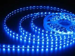Blue LED Strip Lights 12Volts Waterproof and Dustproof SMD5050 in 5-metre Rolls. Brand New Products.