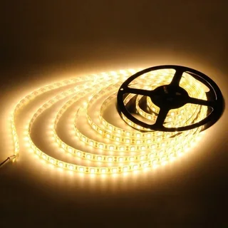 LED Strip Lights 12V Waterproof, Dustproof SMD5050 in  Warm White 5-metre Rolls. Brand New Products.