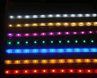 LED Strip Lights 12Volts Non-Waterproof SMD5050 in 5-metre Rolls. Assorted Colours. Brand New Items.
