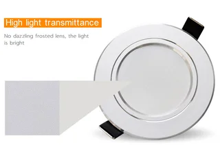 3Watts LED Ceiling Downlights, Spotlights. Complete and Ready to Use Units. Brand New Products.