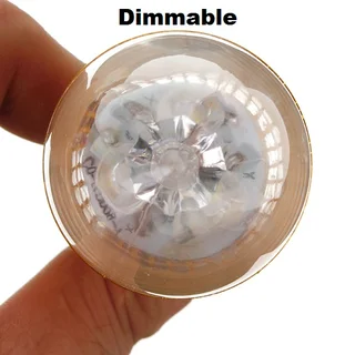 Dimmable LED Light Bulbs Warm White Candle Design. Only Sold in Pairs. Brand New Products.