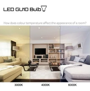 Non-Dimmable LED Light Bulbs Natural White 6W GU10 220V Downlights Spotlights Ceiling Lights. NEW