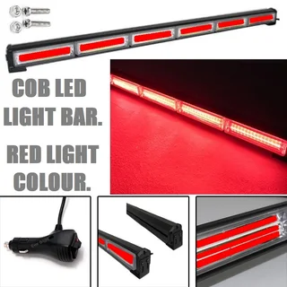 RED Vehicle Flash Warning LED Emergency Strobe Light Bar Brand New Products.
