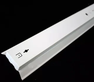 T8 Double Open Channel LED Tube Light Fitting with Reflector 1500mm 5ft 1.5m. Brand New Products.