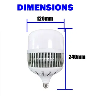 50W LED Light Bulb E27 Universal Standard Edison Screw Cap in Warm White Light Colour.Brand NEW.