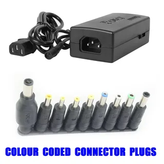 Universal Power Adapter with Connector Plugs for Laptops or Mobile Devices. Brand New Products.