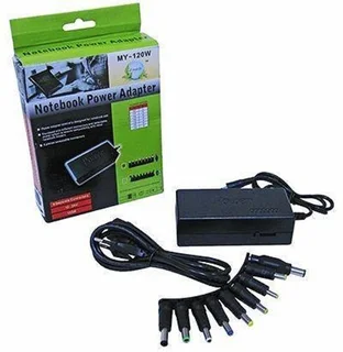 Universal Power Adapter with Connector Plugs for Laptops or Mobile Devices. Brand New Products.