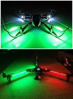 LED Flashing Strobing Strip Lights: 12V 60cm Length. Ideal for Deco or Vehicles. Brand New Products.