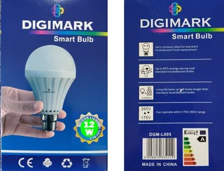 Loadshedding LED Light Bulbs Smart Intelligent Solution Emergency Globes 12W B22. Brand New Products