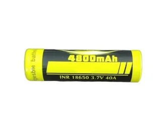 Rechargeable High Drain 18650 3.7V 4800mAh 40A Batteries. Brand New Products.
