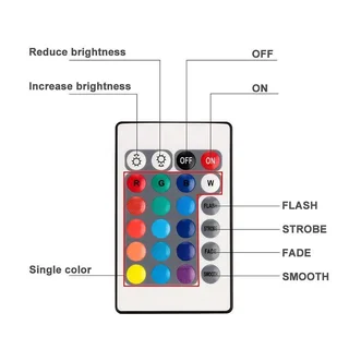 Waterproof RGB LED MultiColour Remote Controlled Submersible Lamp. Its Party Time Brand New Products