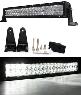 LED LIght Bar Double Row 120W 5D Optic Design Combo Beam DC10~32V in Cool White. Brand New Products.