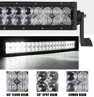LED LIght Bar Double Row 120W 5D Optic Design Combo Beam DC10~32V in Cool White. Brand New Products.
