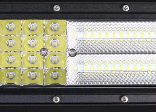 LED Light Bar 10D Quad Row Combo Beam Pattern DC10~32Volts in Cool White. Brand New Products.
