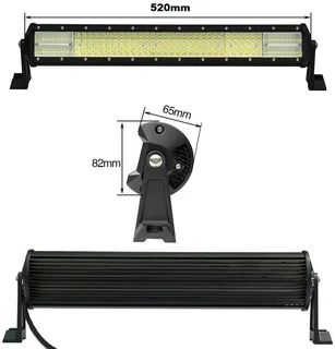 LED Light Bar 10D Quad Row Combo Beam Pattern DC10~32Volts in Cool White. Brand New Products.