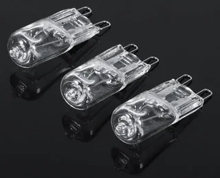 G9 Halogen Light Bulbs 50W 220Volts Halogen Globes / Bulbs / Lamps in Warm White. Brand New Products