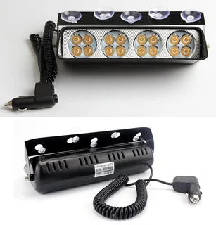 Green LED Strobe Flash Vehicle Windscreen Warning Dashboard Light with 16 Modes. Brand New Products.