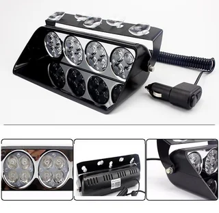 Green LED Strobe Flash Vehicle Windscreen Warning Dashboard Light with 16 Modes. Brand New Products.