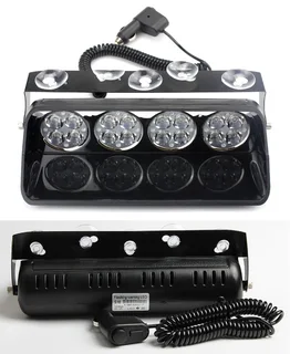 GREEN LED Strobe Vehicle Windscreen Flash Dashboard Warning Light with 16 Modes. Brand NEW Products