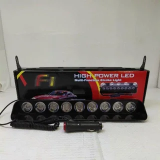 Very Long Green LED Strobe Flash Vehicle Windscreen Dashboard Warning Light. Brand NEW Products.