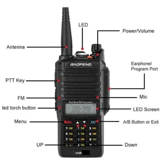 BAOFENG UV-9R Plus Walkie Talkie VHF UHF Dual Band 15W Handheld Two Way Radio / Transceiver. ALL NEW