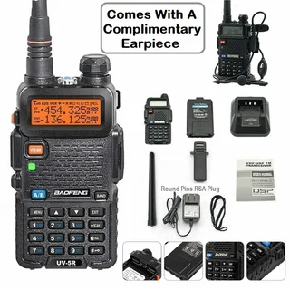BAOFENG UV-5R Walkie Talkie VHF UHF Dual Band 8W Handheld Two Way Radio / Transceiver. All Brand New