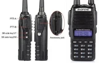 BAOFENG UV-82 Upgrade Walkie Talkie VHF UHF Dual Band Two Way Radio Transceivers. Brand New Products